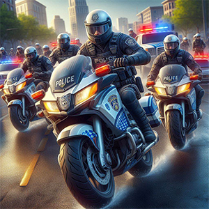警车机器人