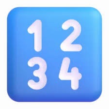 3d字母数字颜色对照表