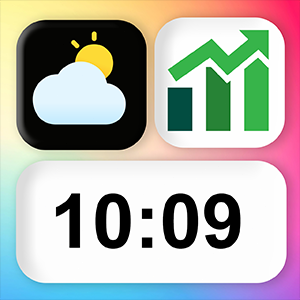 edit home screen clock iphone